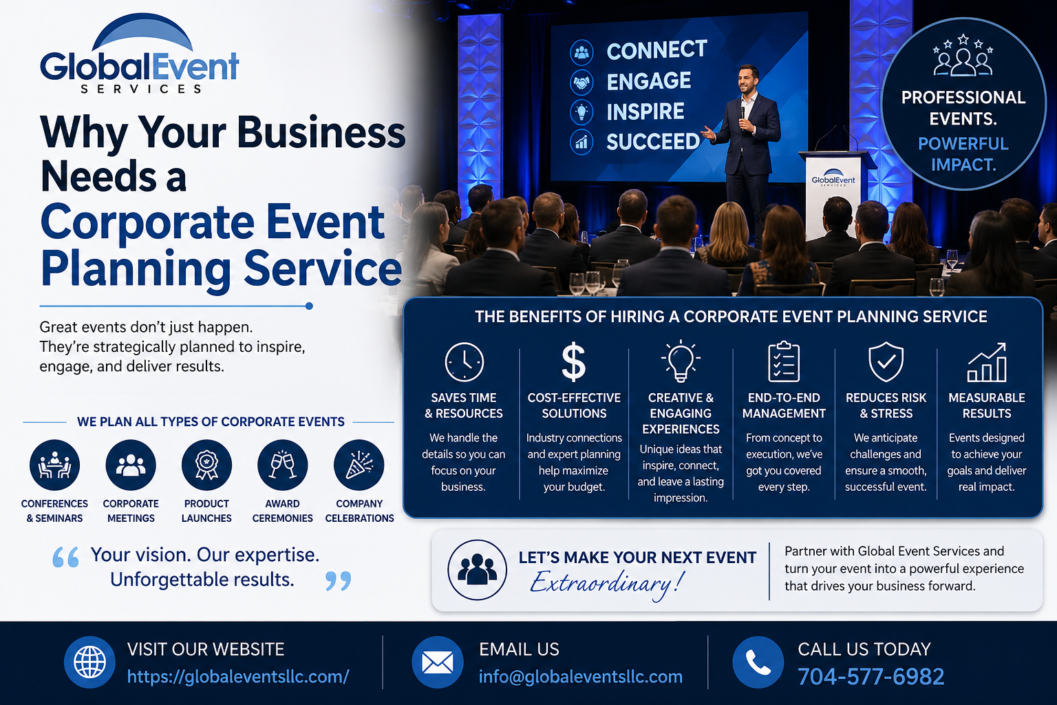 Why Your Business Needs a Corporate Event Planning Service